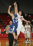 Jan. 11, 2011: (Photos) Varsity Boys Basketball Hubbard 52 @ Struthers 68