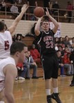 Jan. 13, 2012: (Photos) Varsity Boys Basketball - Struthers 60  @ Niles 56