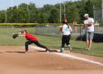 13- and 14-year-old softball - Campbell 4 @ Lowellville 14