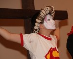 Parishioners see Christ's death in mime