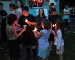 Candle light vigil held for Struthers toddler