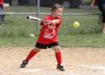 4- to 7-year-old slow pitch softball - Campbell Pizza Joes 10 Vs Campbell Libery Maint 13