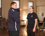 Women learn self defense in Lowellville