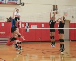 Eighth-Grade Volleyball Championship: Lakeview 2, Struthers 0
