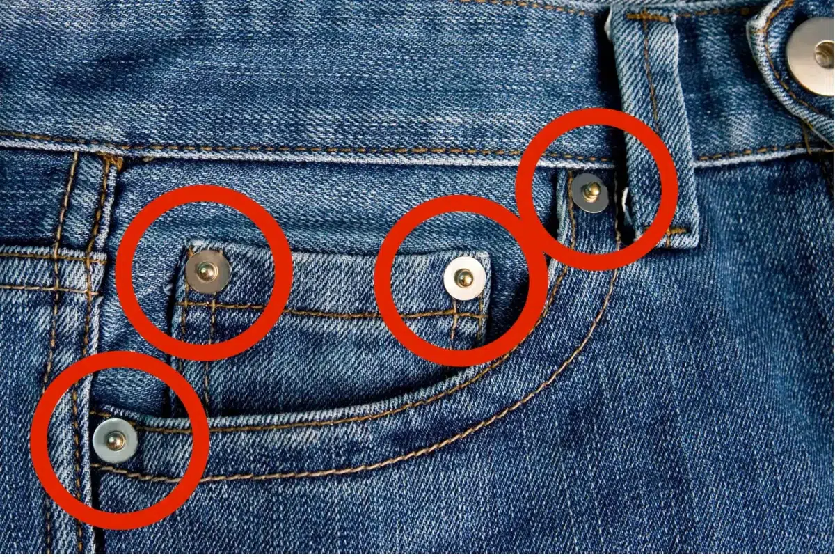 Few people really know this: what are the metal buttons on jeans ...